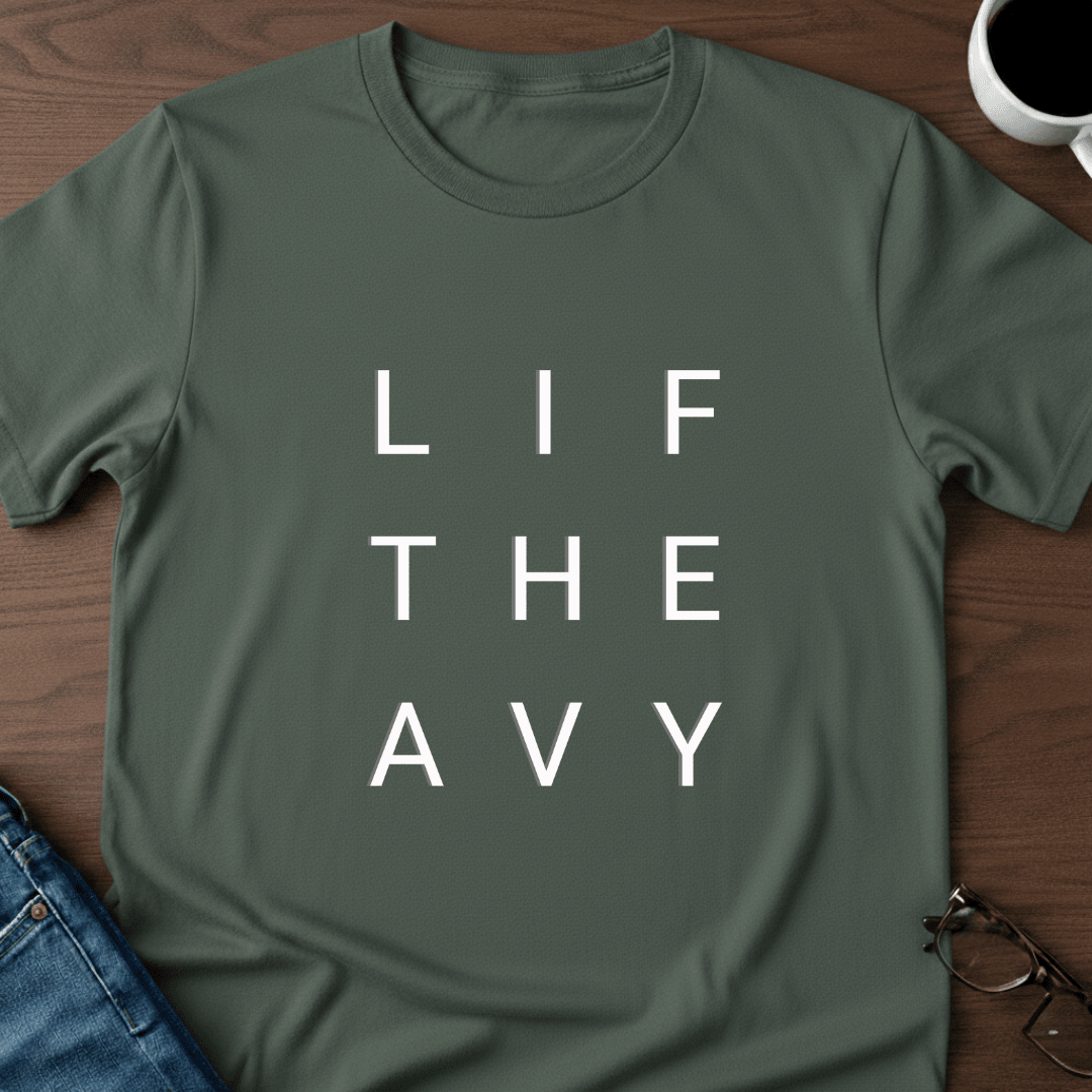 Lift Heavy T Shirt Gift For Adults