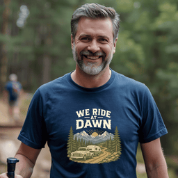 We Ride At Dawn T Shirt Gift For Adults
