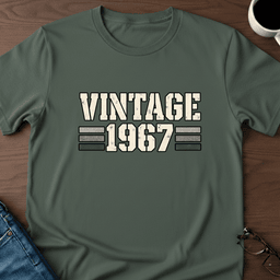 Vintage 1967 Birthday T Shirt Gift For Adults