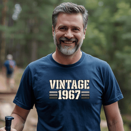 Vintage 1967 Birthday T Shirt Gift For Adults