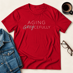 Aging Grey Cefully T Shirt Gift For Adults