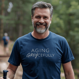 Aging Grey Cefully T Shirt Gift For Adults