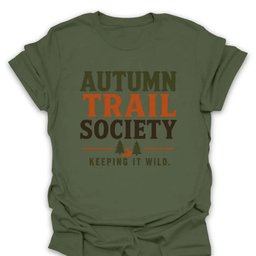 Autumn Trail Society T Shirt Gift For Hiker