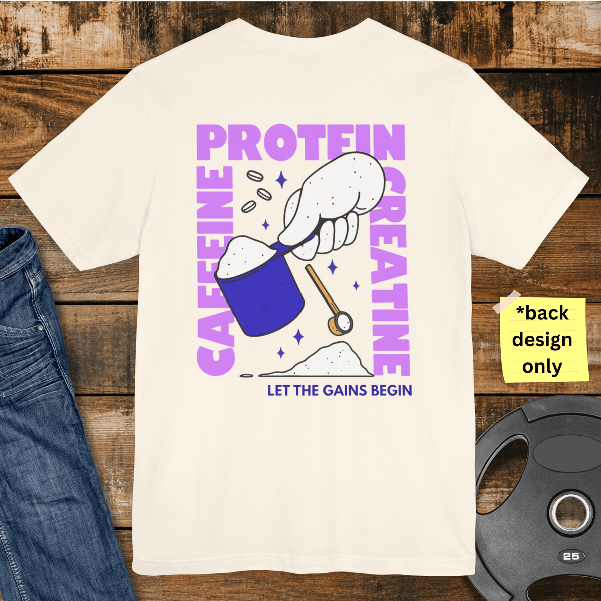 Protein T Shirt Gift For Fitness Lover