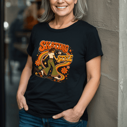 Skating In Style T Shirt Gift For Adults