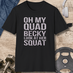 Squat T Shirt Gift For Fitness Lover