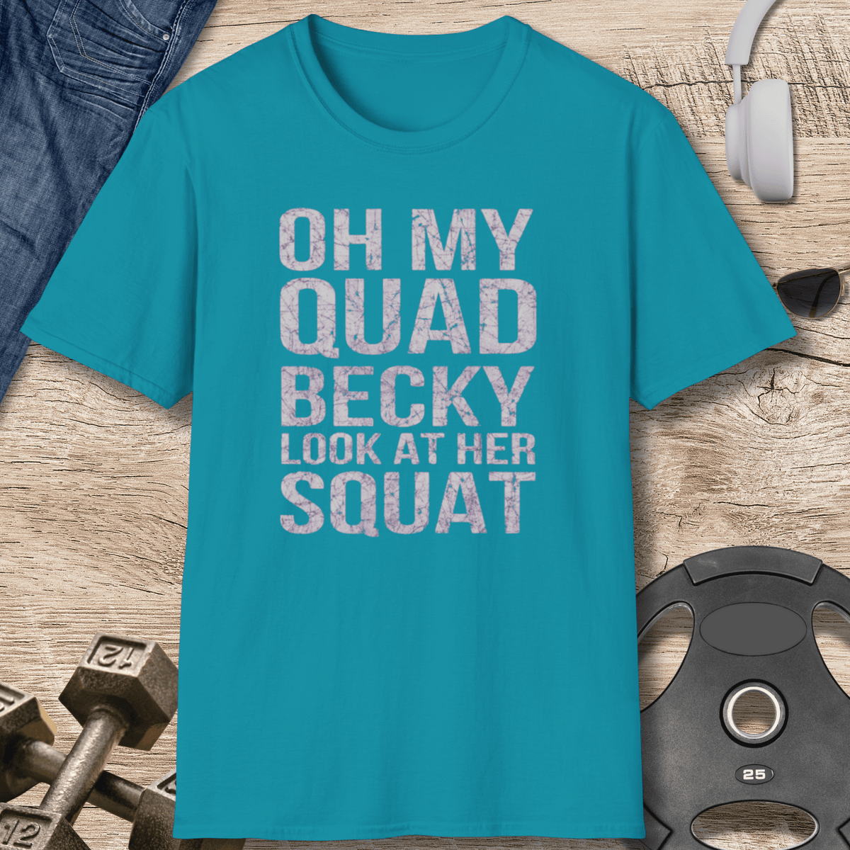 Squat T Shirt Gift For Fitness Lover