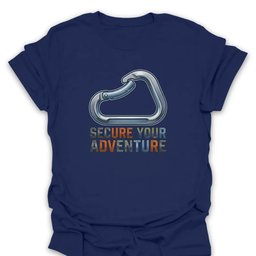 Carabiner Adventure T Shirt Gift For Hiker