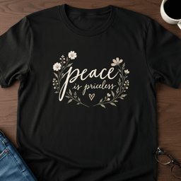 Peace Is Priceless T Shirt Gift For Adults