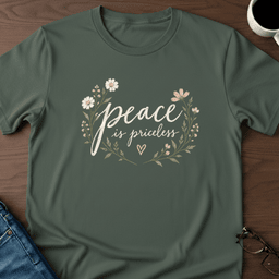 Peace Is Priceless T Shirt Gift For Adults
