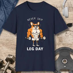 Muscle Corgi T Shirt Gift For Fitness Lover