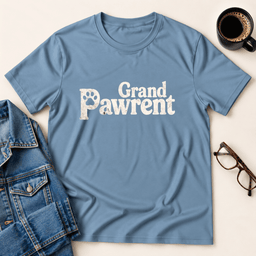 Grandpawrent T Shirt Gift For Adults