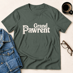 Grandpawrent T Shirt Gift For Adults