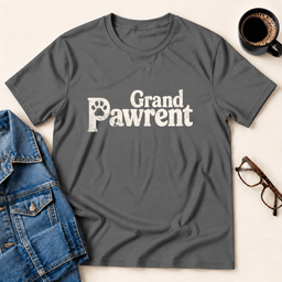 Grandpawrent T Shirt Gift For Adults