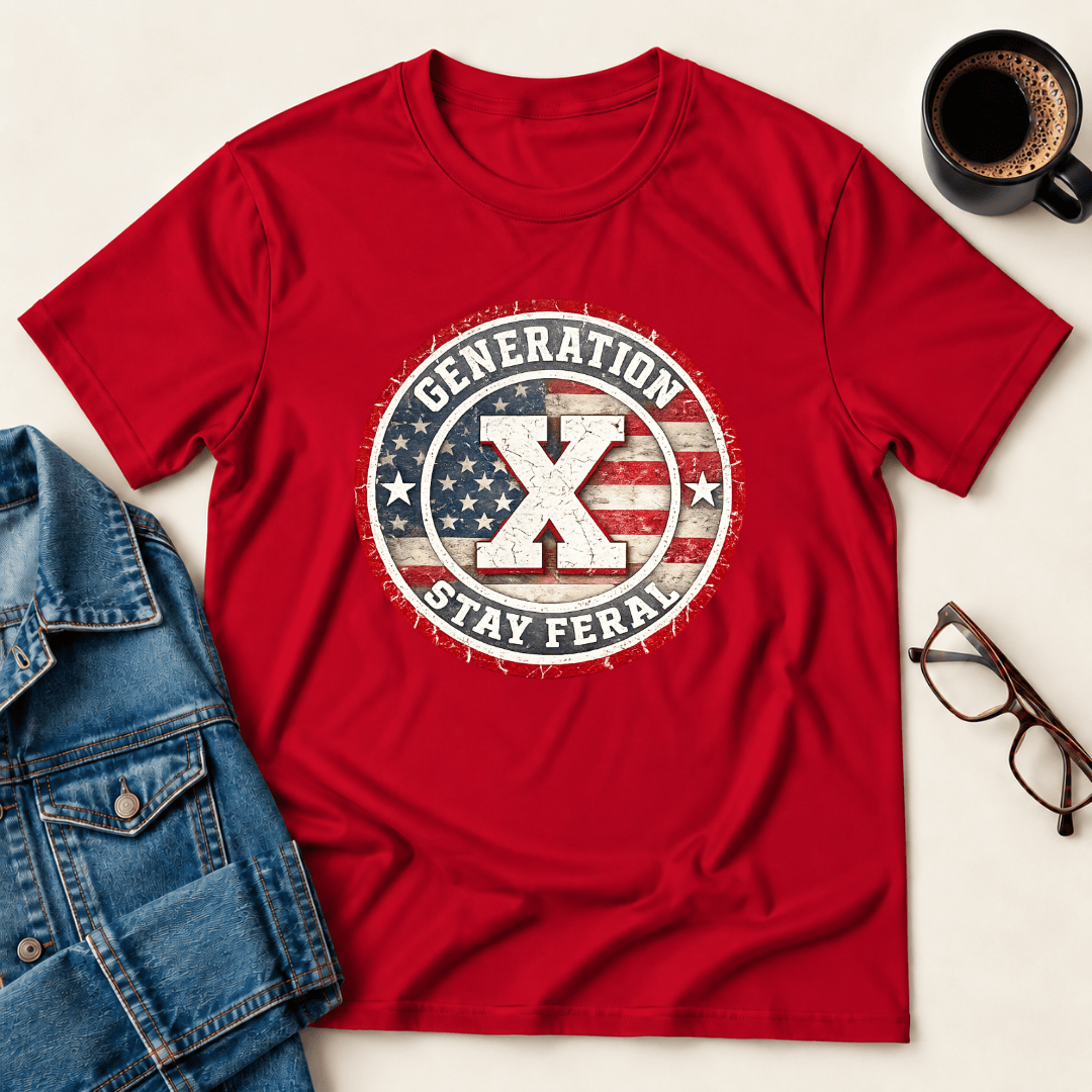 Generation X T Shirt Gift For Adults