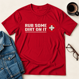 Rub Some Dirt On IT T Shirt Gift For Adults