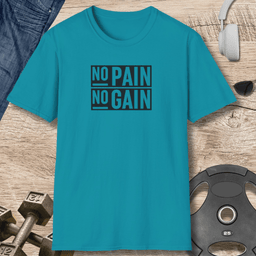 No Pain No Gain T Shirt Gift For Fitness Lover