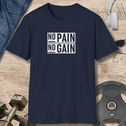 No Pain No Gain T Shirt Gift For Fitness Lover