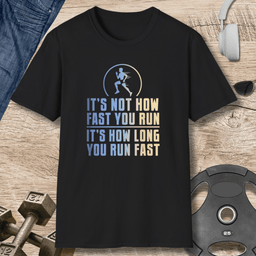 Run Fast T Shirt Gift For Fitness Lover