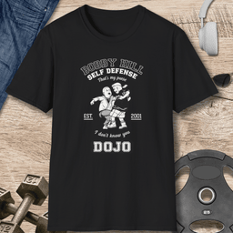 Self Defense T Shirt Gift For Fitness Lover
