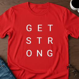 Get Strong T Shirt Gift For Adults