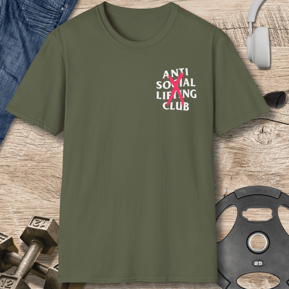 Lifting Club T Shirt Gift For Fitness Lover