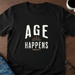 Age Happens T Shirt Gift For Adults