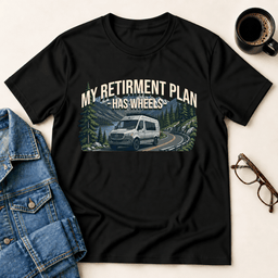 My Retirement Plan Van Life T Shirt Gift For Adults