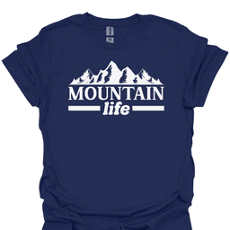Mountain Life T Shirt Gift For Hiker