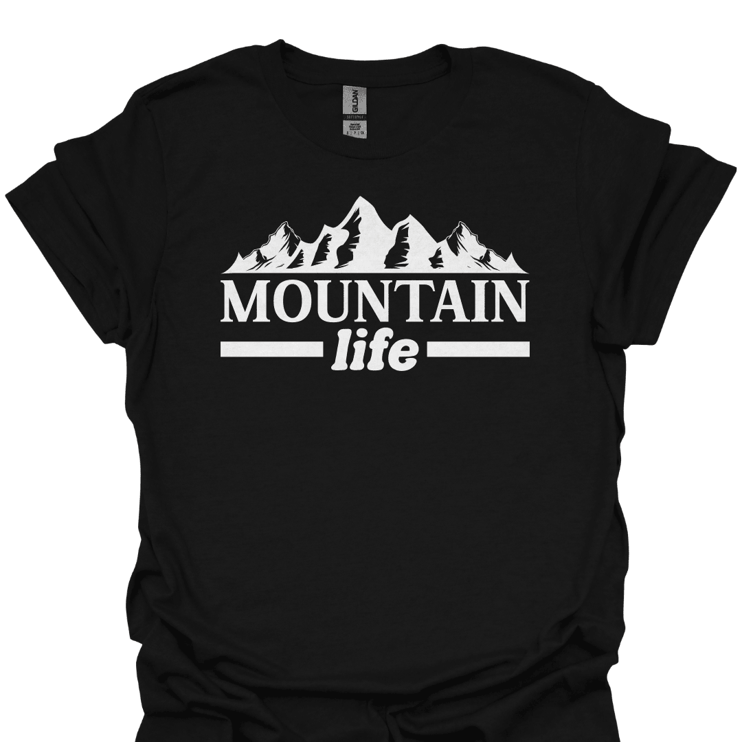 Mountain Life T Shirt Gift For Hiker