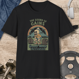 Sound Of Gains T Shirt Gift For Fitness Lover