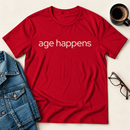 Age Happens T Shirt Gift For Adults