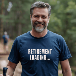 Retirement Loading T Shirt Gift For Adults
