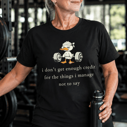 Tired Goose Dont Get Enough Credit Vintage Wash T Shirt Gift For Fitness Lover