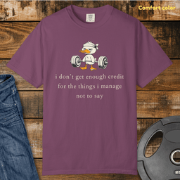 Tired Goose Dont Get Enough Credit Vintage Wash T Shirt Gift For Fitness Lover