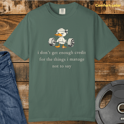 Tired Goose Dont Get Enough Credit Vintage Wash T Shirt Gift For Fitness Lover
