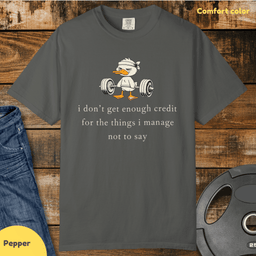 Tired Goose Dont Get Enough Credit Vintage Wash T Shirt Gift For Fitness Lover