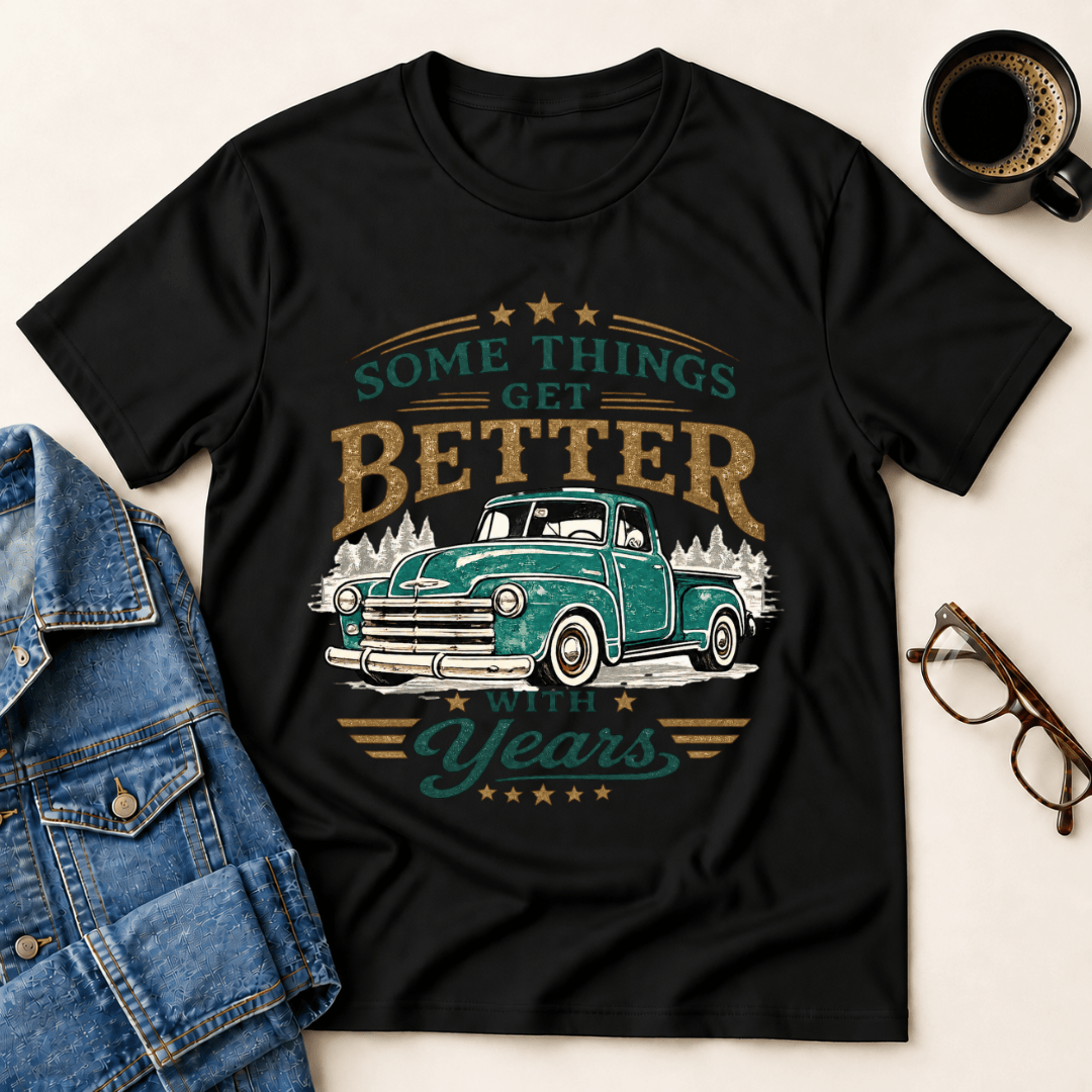 Some Things Get Better With Miles T Shirt Gift For Adults