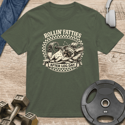 Pug Weightlifting T Shirt Gift For Fitness Lover