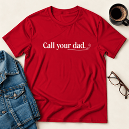 Call Your Dad T Shirt Gift For Dad