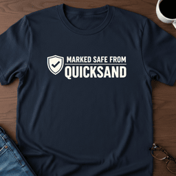 Marked Safe From Quicksand T Shirt Gift For Adults