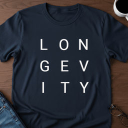 Longevity T Shirt Gift For Adults