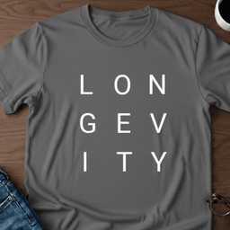 Longevity T Shirt Gift For Adults