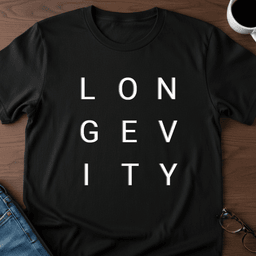 Longevity T Shirt Gift For Adults