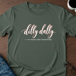 Dilly Dally T Shirt Gift For Adults