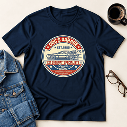 Docs Garage T Shirt Gift For Adults