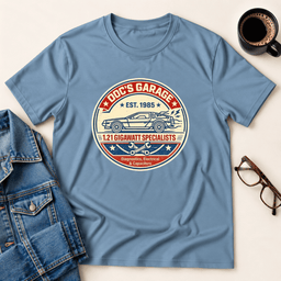 Docs Garage T Shirt Gift For Adults