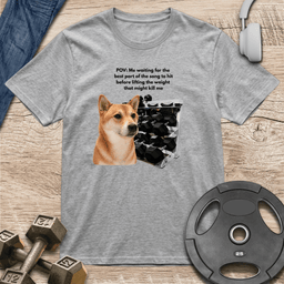 Waiting For The Best Part T Shirt Gift For Fitness Lover