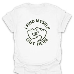 I Find Myself T Shirt Gift For Hiker
