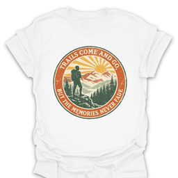 Echoes Of The Trail Tee Gift For Hiker